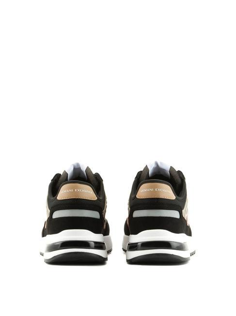 DUSSELDORF Sneakers Uomo black+wood+orange - Scarpe Uomo