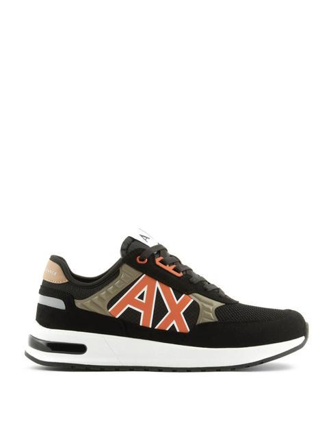 DUSSELDORF Sneakers Uomo black+wood+orange - Scarpe Uomo