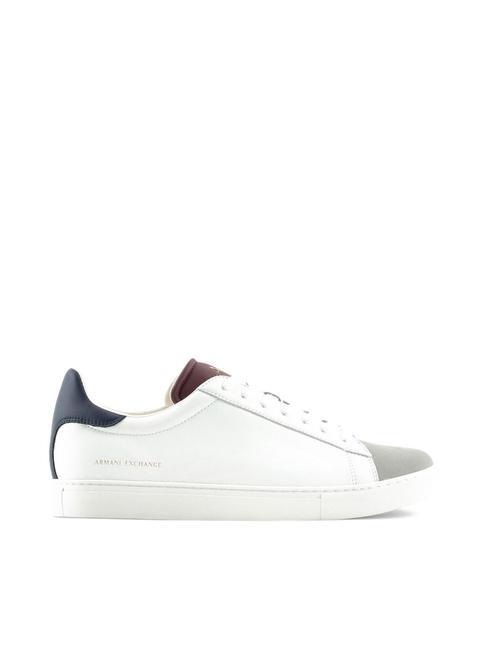 A|X Sneakers in pelle op.white+navy+bordea - Scarpe Uomo