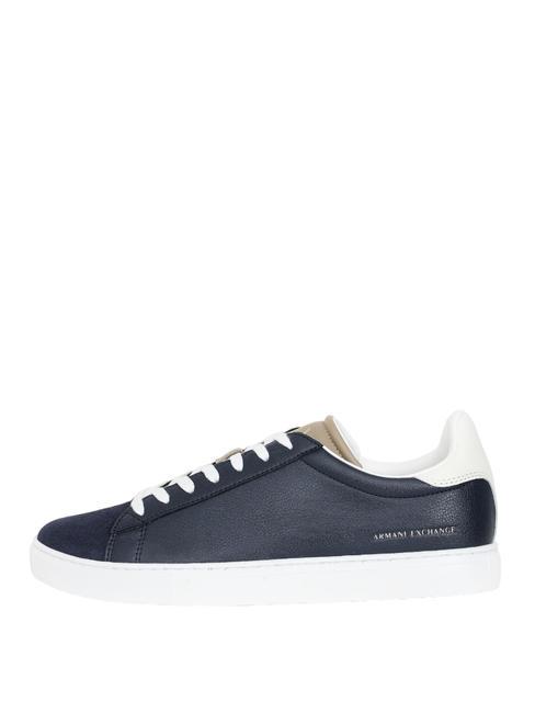 A|X Sneakers in pelle navy+off white+dune - Scarpe Uomo