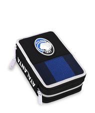 ATALANTA 1907 Astuccio 3 zip con kit scuola Nero - Astucci e Accessori - 6