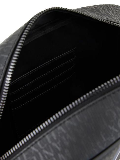 LOGO Trousse con logo a contrasto black/ultra marine - Beauty Case