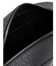 ARMANI EXCHANGE LOGO Trousse con logo a contrasto black/ultra marine - Beauty Case - 3