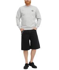 DIESEL S-GIRK Felpa girocollo grey - Felpe Uomo - 4