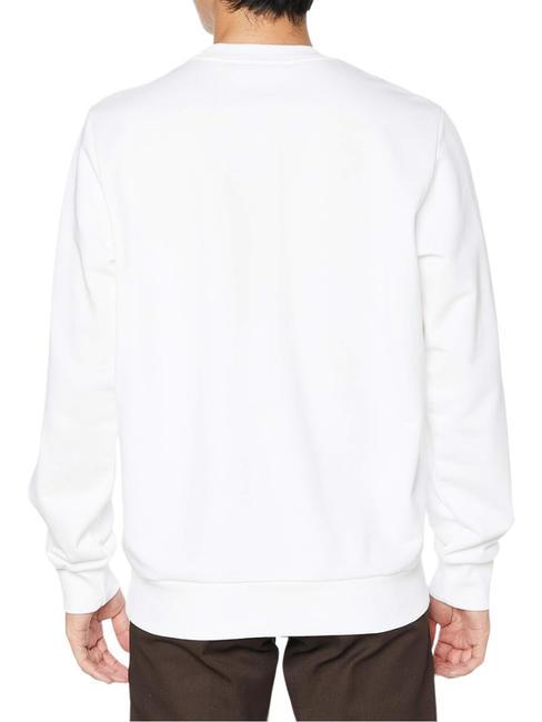 S-GIRK Felpa girocollo in cotone white - Felpe Uomo