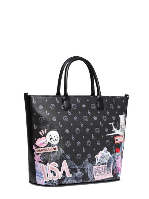 CARTOLINE Borsa tote con tracolla multi - Borse Donna