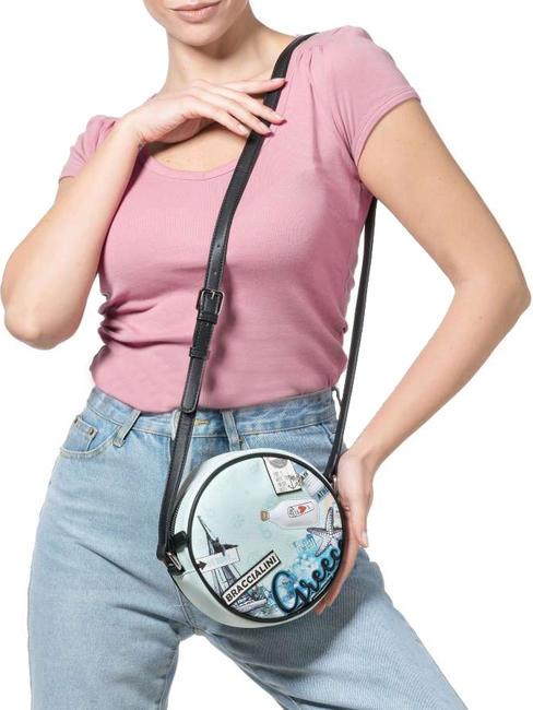 CARTOLINE Borsa mini rotonda a tracolla multi - Borse Donna