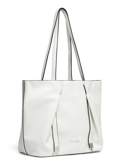 GIO Shopper con pochette estraibile bianco - Borse Donna