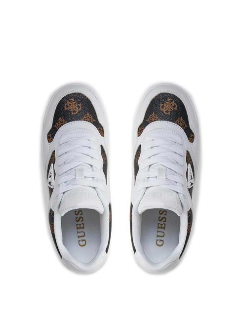 MIRAM 2 Sneakers White/Brown - Scarpe Donna