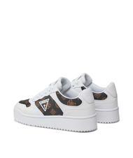 GUESS MIRAM 2 Sneakers White/Brown - Scarpe Donna - 3