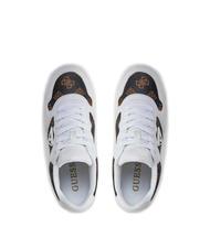 GUESS MIRAM 2 Sneakers White/Brown - Scarpe Donna - 4