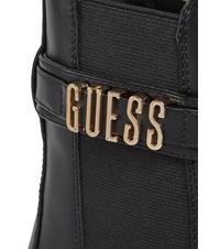 GUESS YELMA Stivaletti logo metallico NERO - Scarpe Donna - 6