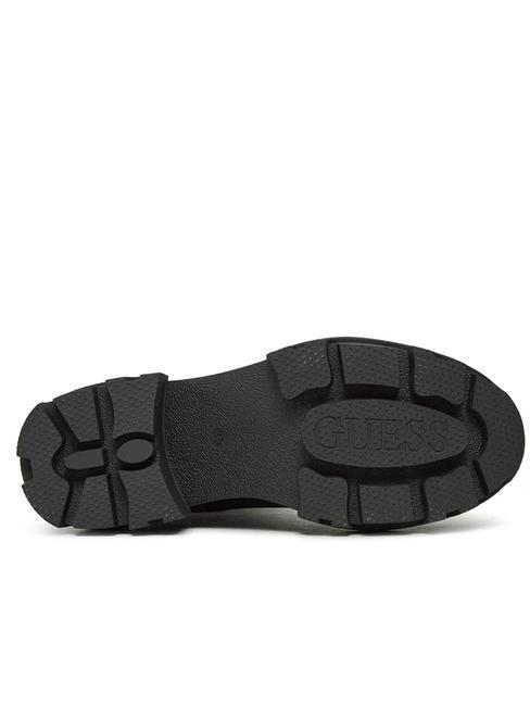 YELMA Stivaletti logo metallico NERO - Scarpe Donna