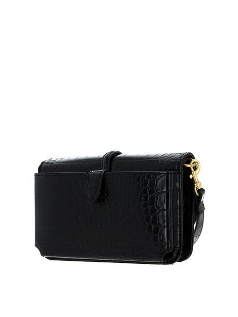 G JAMES Mini bag tracolla organizer st cocco NERO - Borse Donna