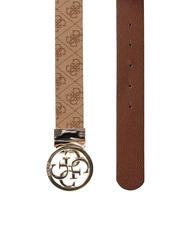 GUESS NOELLE  Cintura reversibile LATTE LOGO - Cinture - 2