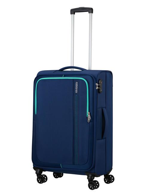 SEA SEEKER Trolley misura media COMBAT NAVY - Trolley Semirigidi