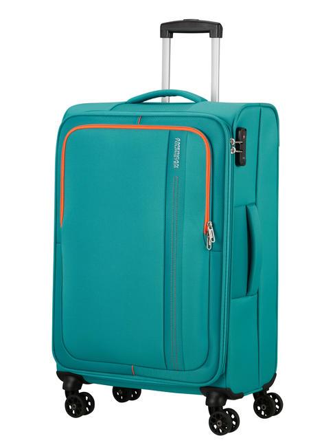 SEA SEEKER Trolley misura media aqua/green - Trolley Semirigidi
