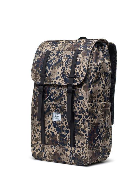 RETREAT Zaino porta pc 15,6" terrain camo - Zaini Scuola & Tempo Libero