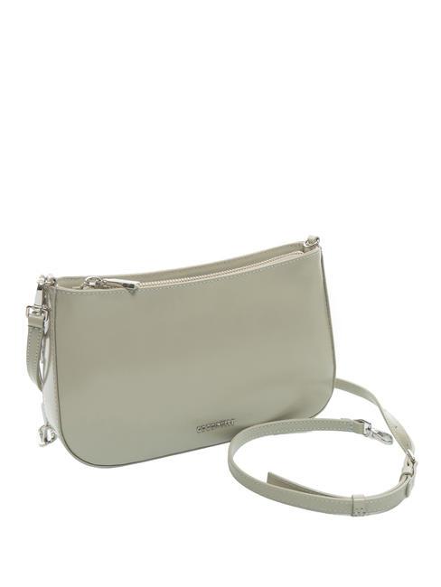 LILY SHINY CALF Borsa mini in pelle manico catena gelso - Borse Donna