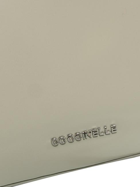 LILY SHINY CALF Borsa mini in pelle manico catena gelso - Borse Donna