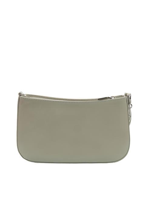 LILY SHINY CALF Borsa mini in pelle manico catena gelso - Borse Donna
