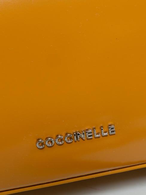 LILY SHINY CALF Borsa mini in pelle manico catena resina - Borse Donna