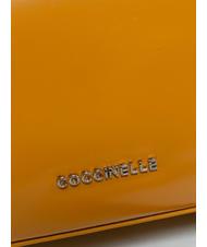 COCCINELLE LILY SHINY CALF Borsa mini in pelle manico catena resina - Borse Donna - 3