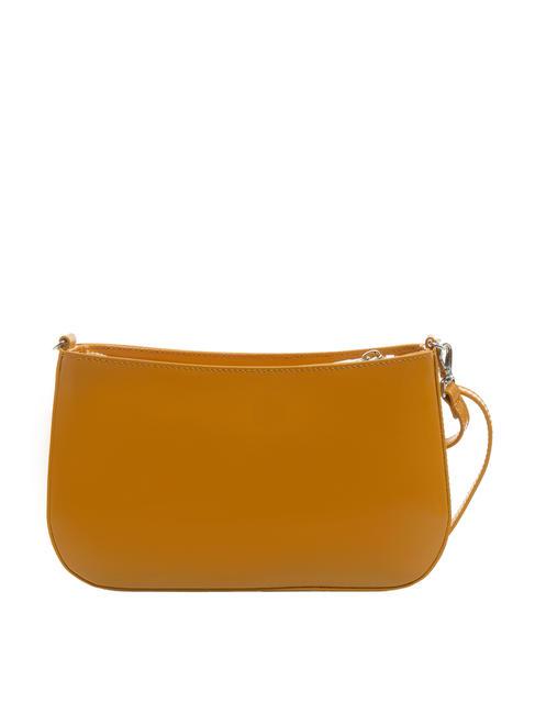 LILY SHINY CALF Borsa mini in pelle manico catena resina - Borse Donna