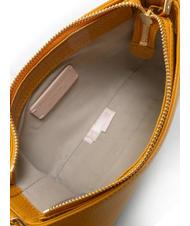 COCCINELLE LILY Borsa pelle martellata manico catena resina - Borse Donna - 5