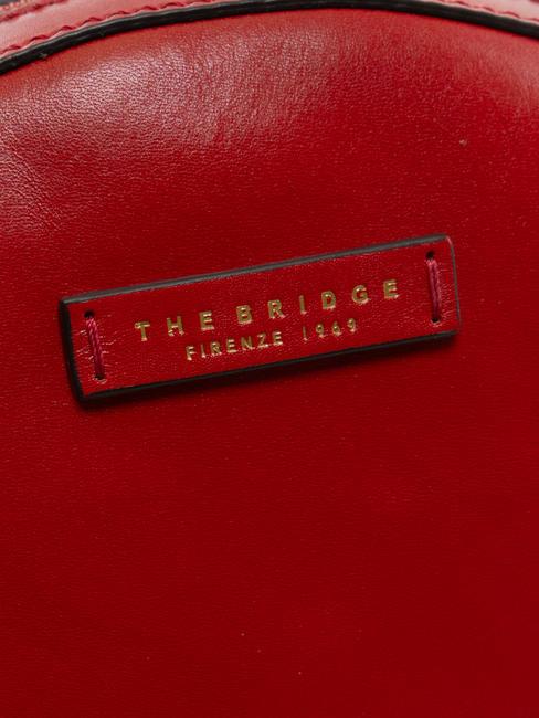 COSTANZA Zaino in pelle ciliegia/oro - Borse Donna