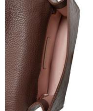 COCCINELLE NICO OSTRICH Borsa mini pelle stampata carruba - Borse Donna - 5