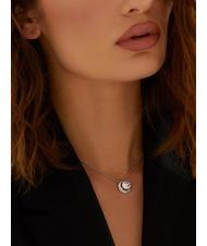 GUESS MOON FASES Collana con charm SILVER - Collane - 2