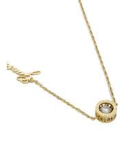 GUESS SOLITAIRE Collana con charm yellow gold - Collane - 3