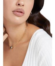GUESS 4G LOOP Collana con charm steel - Collane - 2