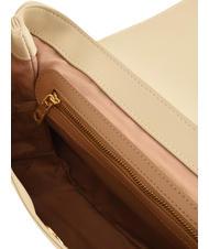 LOVE MOSCHINO HEART LOGO Borsa a mano, con tracolla avorio - Borse Donna - 3