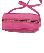 LOVE MOSCHINO QUILTED Borsa camera a tracolla fuchsia - Borse Donna - 4