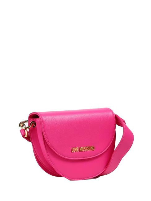 SADDLE Mini bag a spalla, con tracolla fuxia - Borse Donna