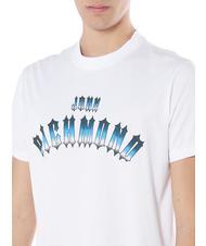 JOHN RICHMOND MORALES T-shirt in cotone whitez - T-shirt Uomo - 3