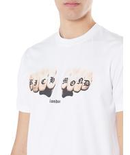 JOHN RICHMOND JULIOCESAR T-shirt in cotone whitea - T-shirt Uomo - 3