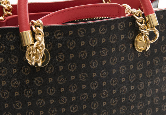 Heritage Classic Borsa a mano, con  tracolla nero lacca - Borse Donna