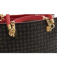 POLLINI Heritage Classic Borsa a mano, con  tracolla nero lacca - Borse Donna - 4