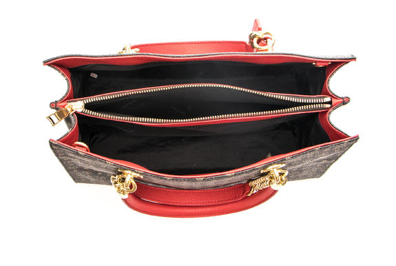 Heritage Classic Borsa a mano, con  tracolla nero lacca - Borse Donna