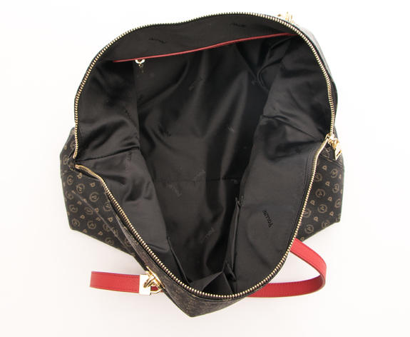 Heritage Classic Borsa a spalla, manici intercambiabili nero lacca - Borse Donna