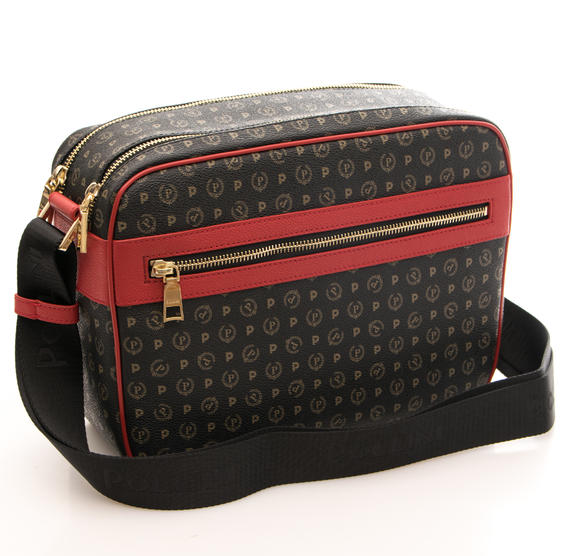 Heritage Classic Borsa a tracolla nero lacca - Borse Donna