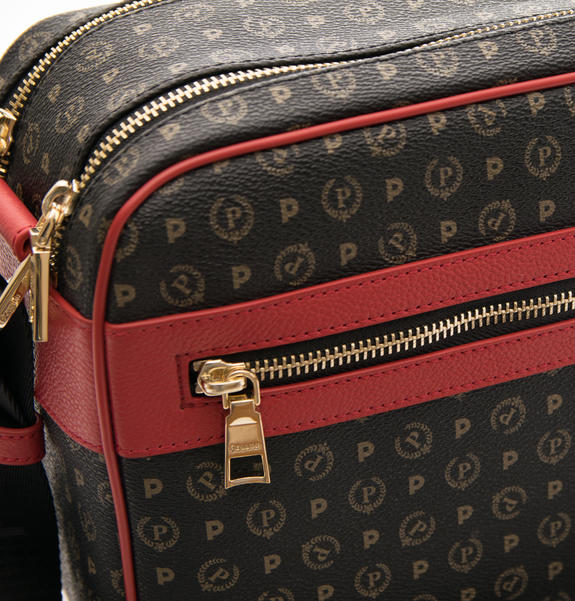 Heritage Classic Borsa a tracolla nero lacca - Borse Donna