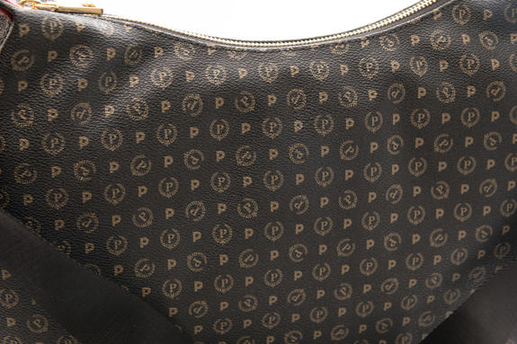 Heritage Classic Borsa a spalla, con dettagli in pelle nero lacca - Borse Donna