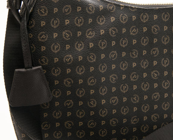 Heritage Classic Borsa a spalla, con dettagli in pelle Nero - Borse Donna
