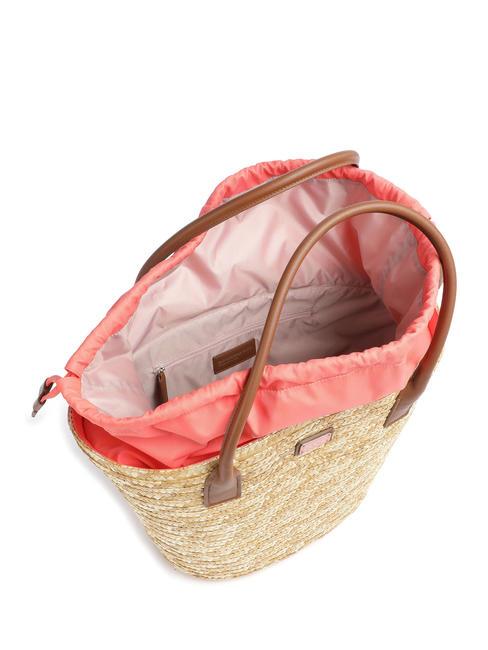 SEASHELL STRAW Borsa a spalla CORAL - Borse Donna