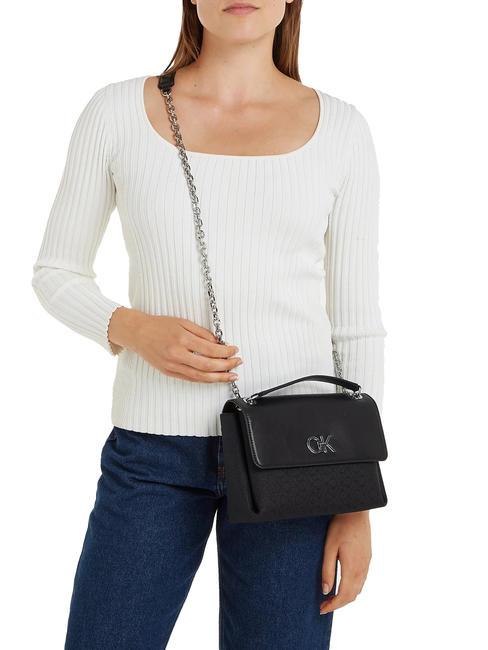 RE-LOCK Convertible Borsa a spalla / a tracolla neronero - Borse Donna