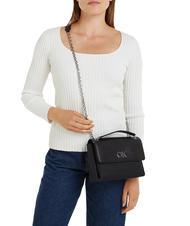 CALVIN KLEIN RE-LOCK Convertible Borsa a spalla / a tracolla neronero - Borse Donna - 5